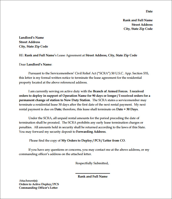 Agreement Letter Sample Pdf