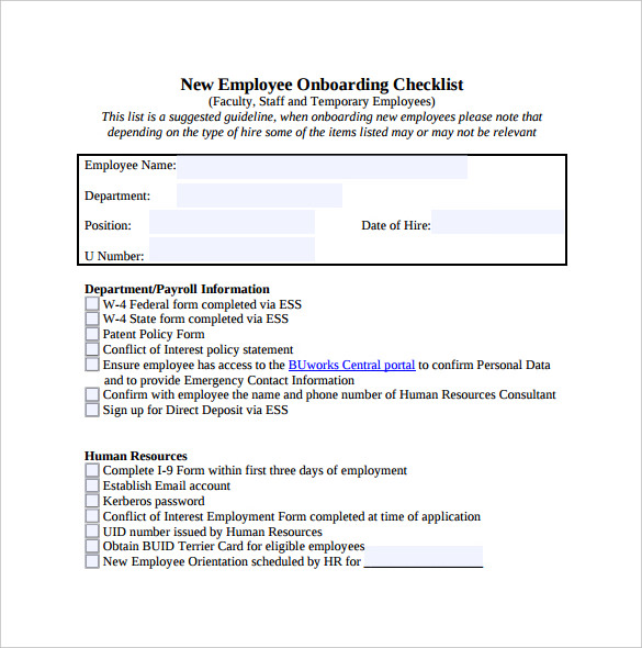 new employee onboarding checklist1