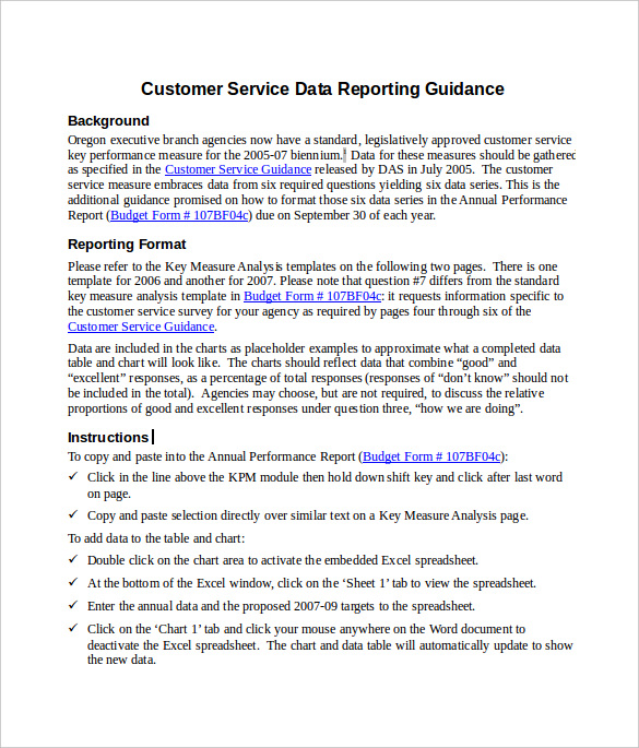 FREE 13  Sample Service Reports in PDF MS Word Google Docs Apple