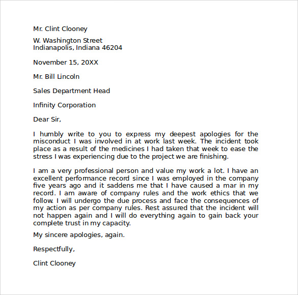 Apology Letter for Wait In Service Delivery
