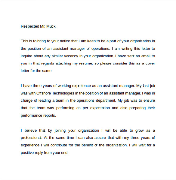 10 Email Cover Letter Examples to Download  Sample Templates