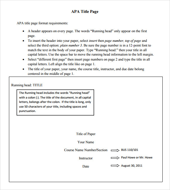 FREE 8+ Sample Cover Page Templates in PDF | MS Word