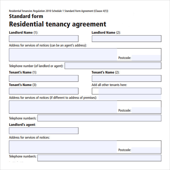 free 14 sample house lease agreement templates in pdf ms word