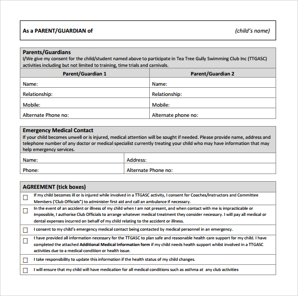 medical consent form pdf download