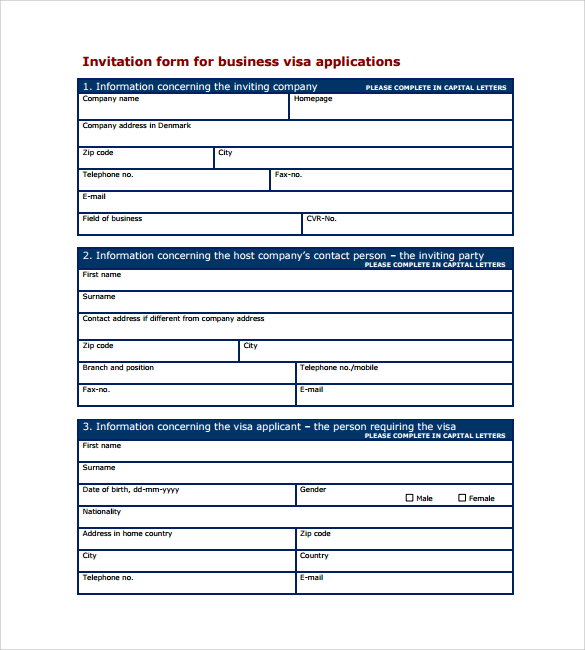 business invitation pdf