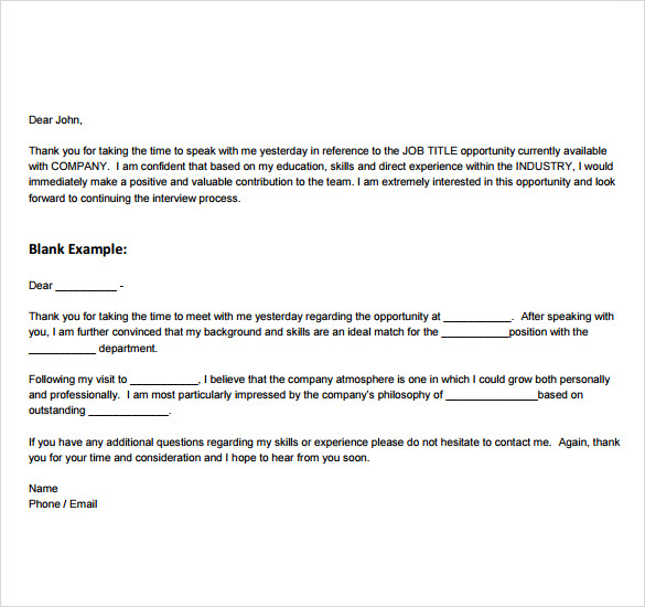 professional thank you note pdf