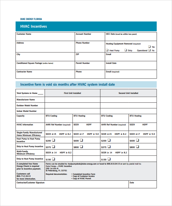 microsoft word hvac invoice template