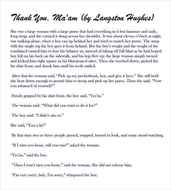 Free 5 Sample Thank You Notes For Teachers In Pdf Ms Word