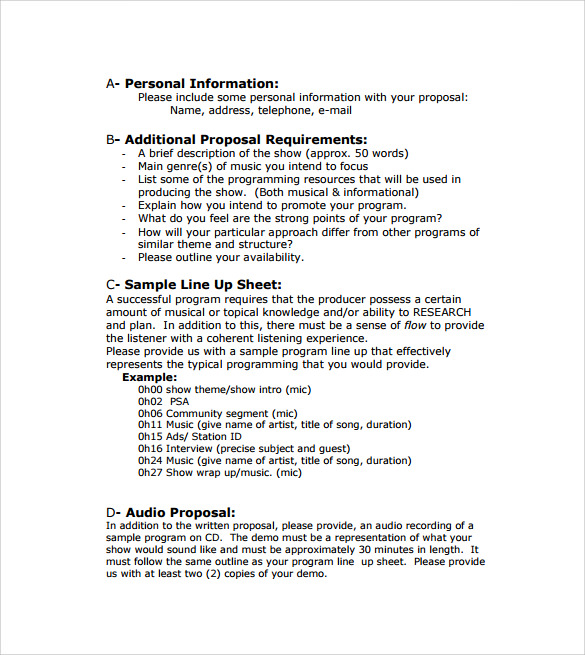 FREE 15+ Program Proposal Templates in PDF | MS Word | Pages | Google Docs