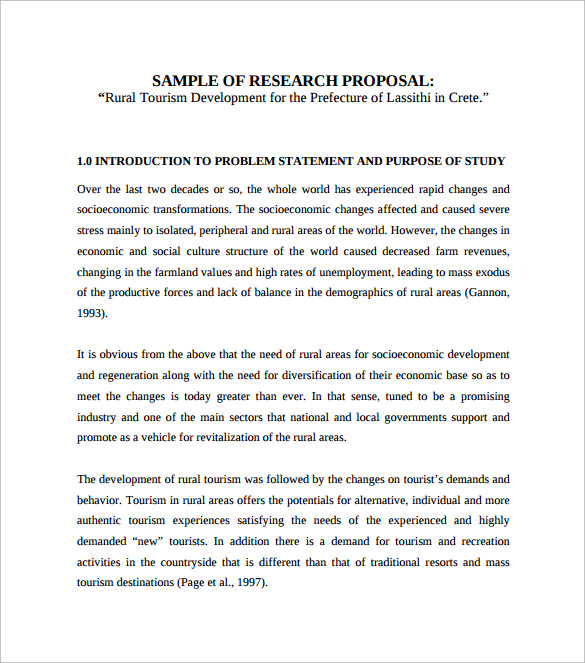 downloadable research proposal template