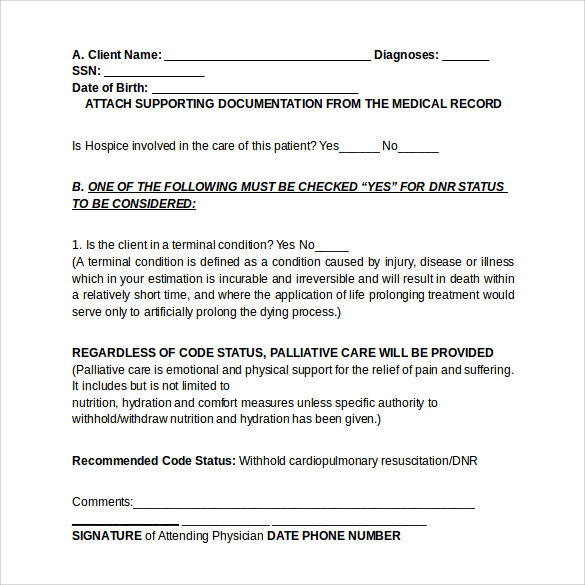 for payment a passport form of Do , in  PDF Not Resuscitate  Free Documents Download  Forms Word 5