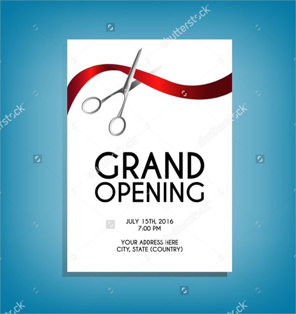 Grand Opening Invitation Template Free 7