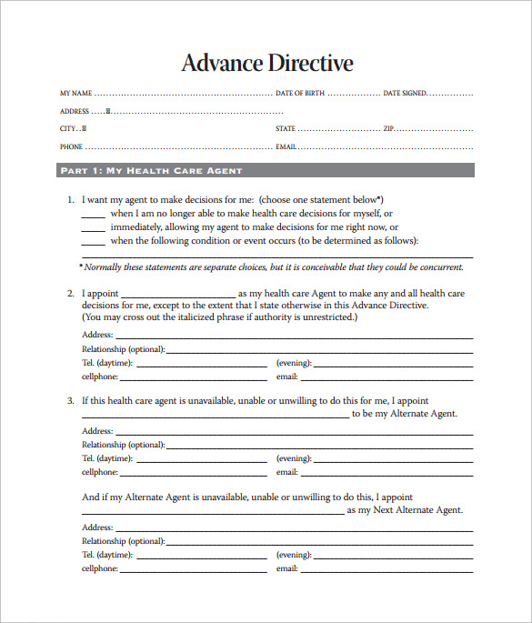 PDF advance directive form nyc PDF Télécharger Download