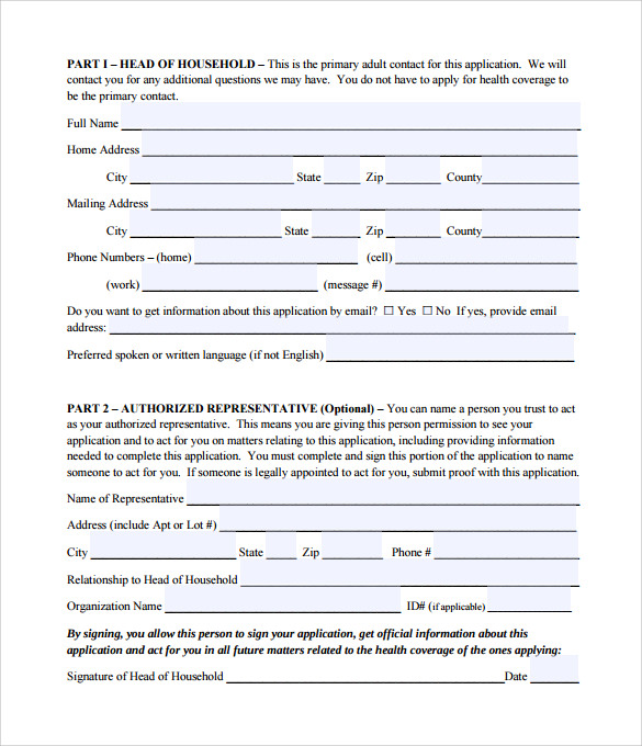 printable medicare application form