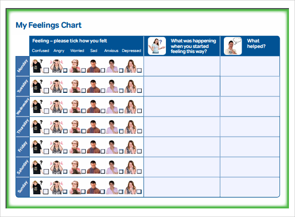 download feeling chart template