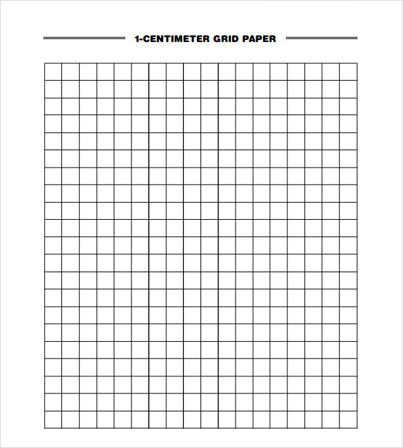 7 grid paper templates samples examples format