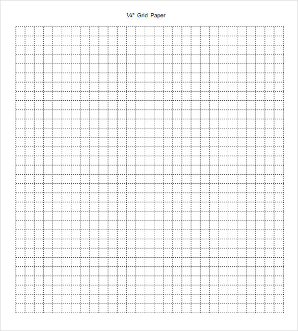 inch grid paper