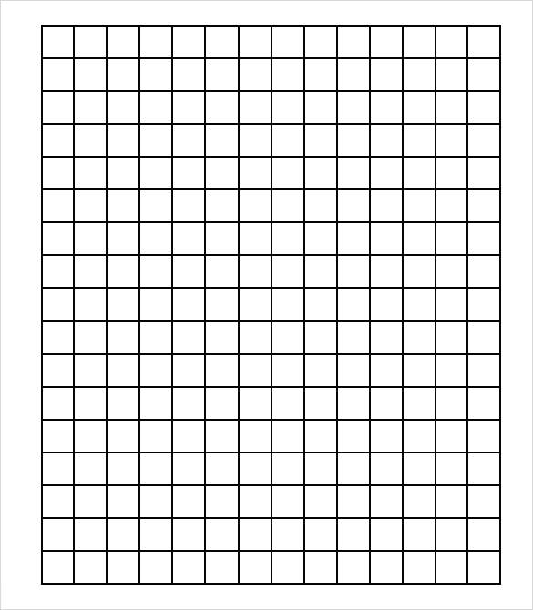 FREE 6+ Grid Paper Templates in MS Word | PDF