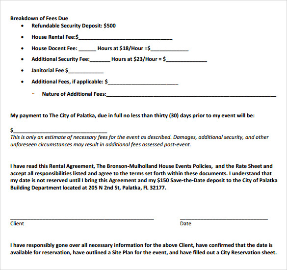 downloadable house lease agreement