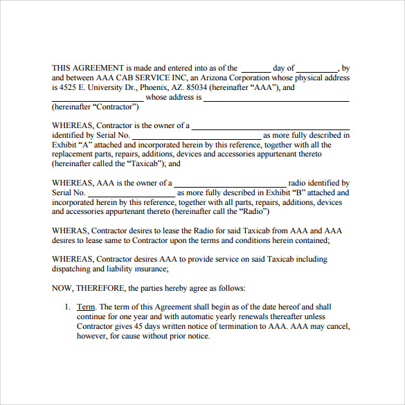 7-owner-operator-lease-agreement-templates-samples-examples-format-sample-templates