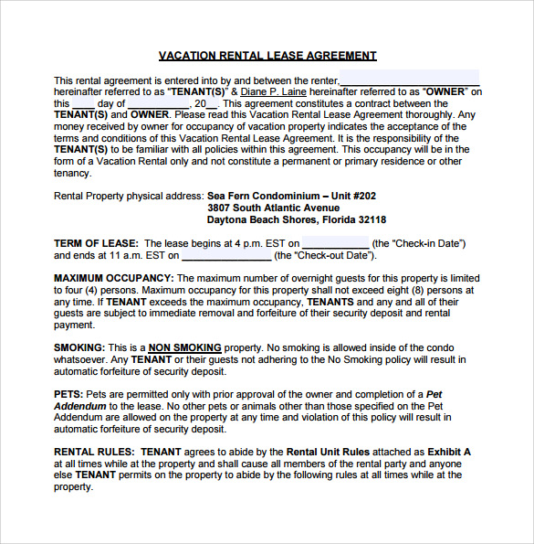 Vacation Rental Agreement Template Free from images.sampletemplates.com