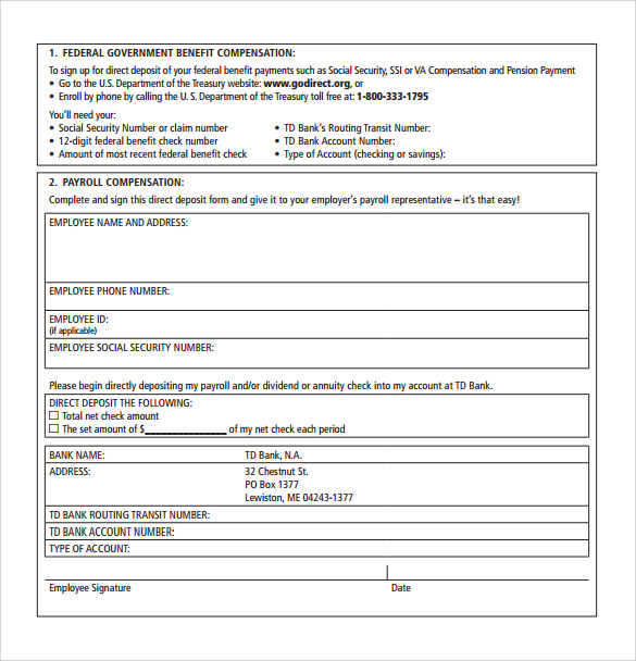 free-7-sample-direct-deposit-authorization-forms-in-pdf-ms-word