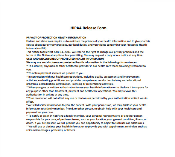 hipaa release form download in pdf1