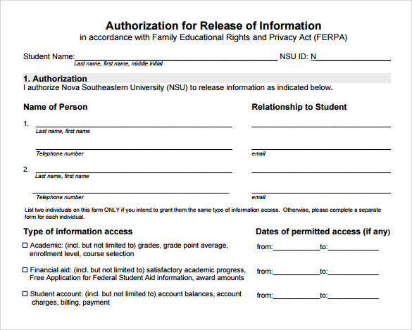 release-of-information-forms-template-flyer-template