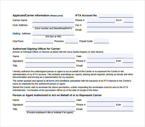 downloadable letter of authorization form