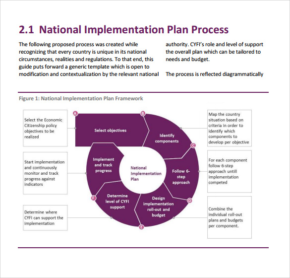 11 Implementation Plan Templates Pdf Word Sample Templates 8107