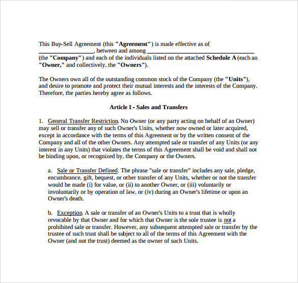 business purchase agreement draft
