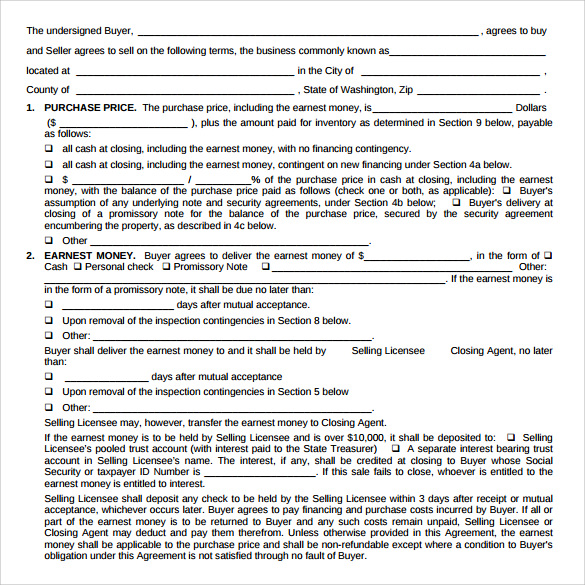 sample business purchase agreement1