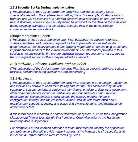 Training Plan Template 20 Page Word 14 Excel Forms