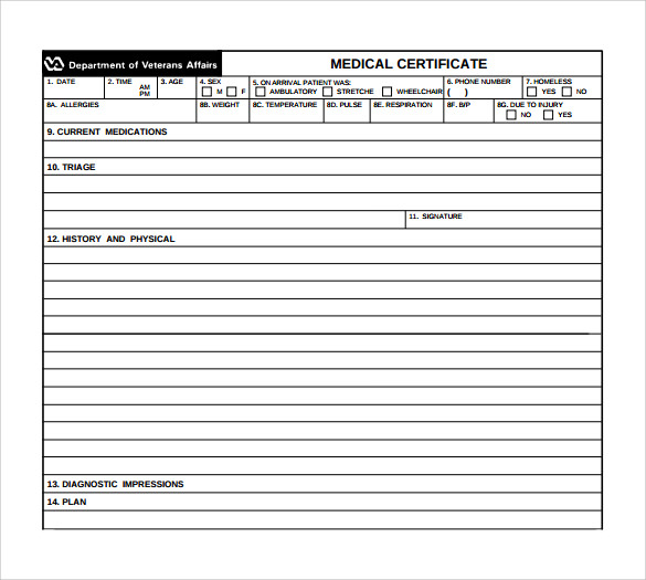 medical certificate download in pdf1