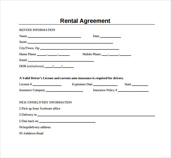 How To Make An Rent Agreement At Fidel Brown Blog