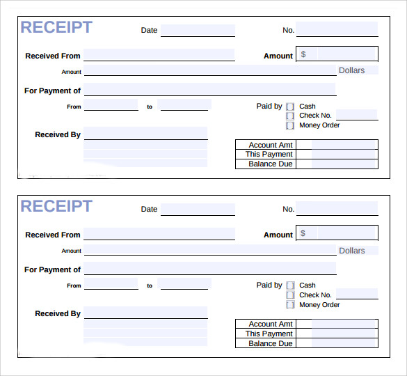 microsoft word template receipt for payment