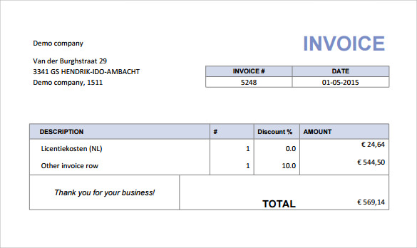 free invoice templates for indesign cs6