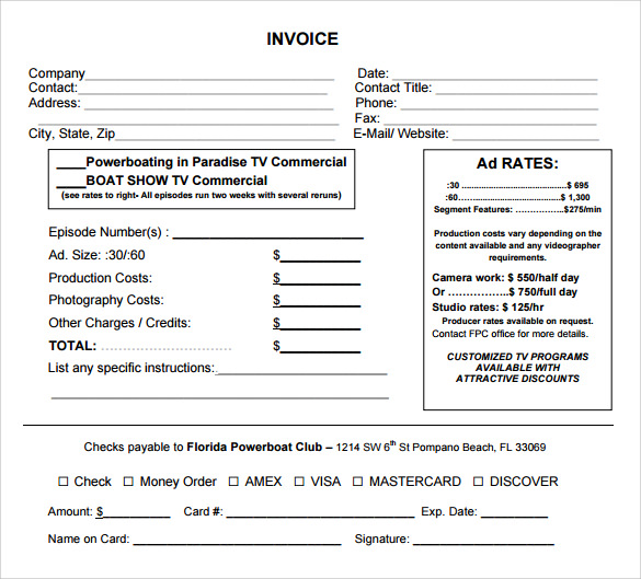 free invoice templates for indesign cs6