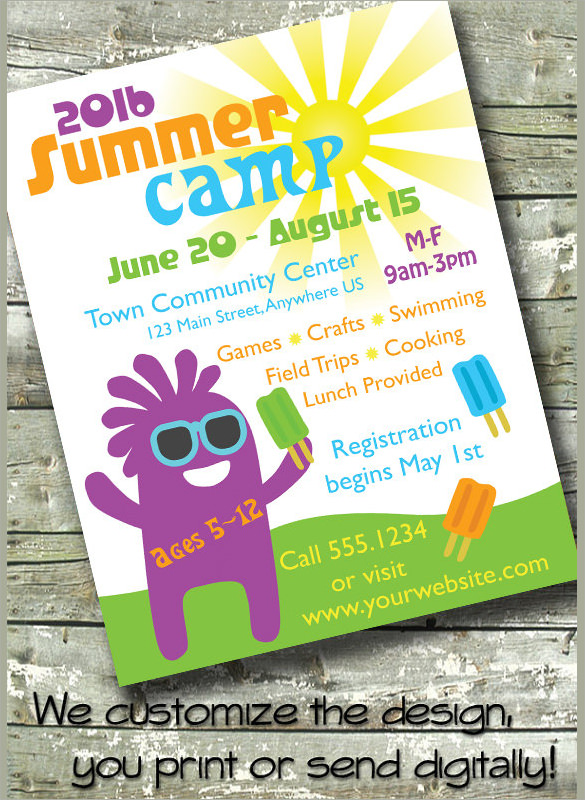 17+ Summer Camp Flyer Templates - Word, PSD, AI, EPS Vector