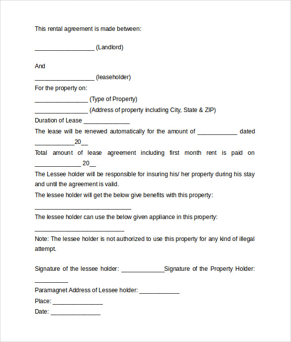 Rent Payment Agreement Letter from images.sampletemplates.com