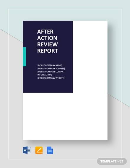 after action review report