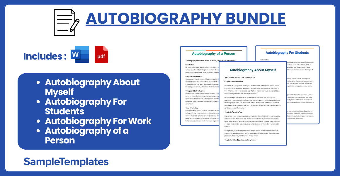 autobiography bundle