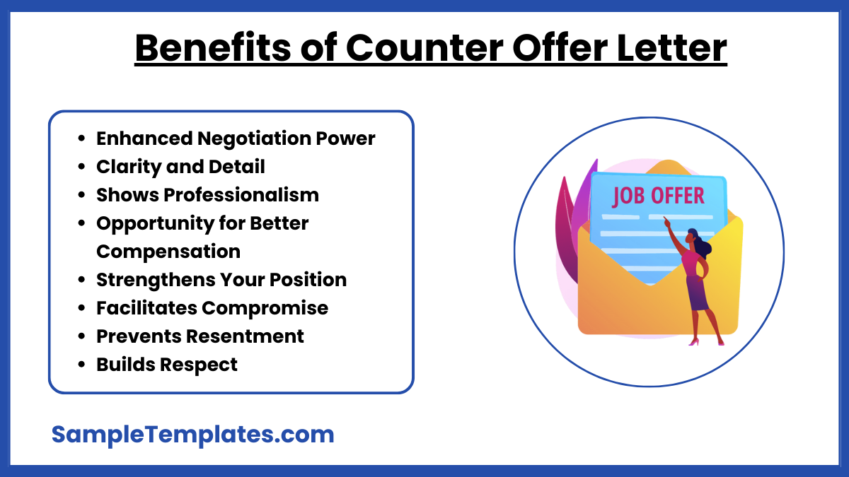 benefits of counter offer letter