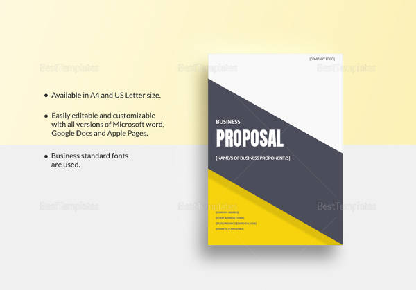 18+ Business Proposal Samples | Sample Templates