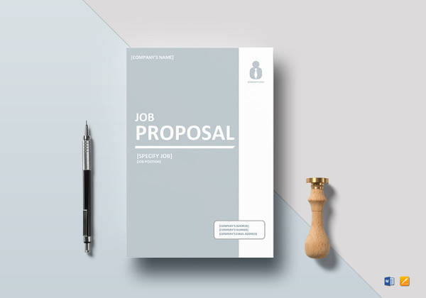 job proposal word template