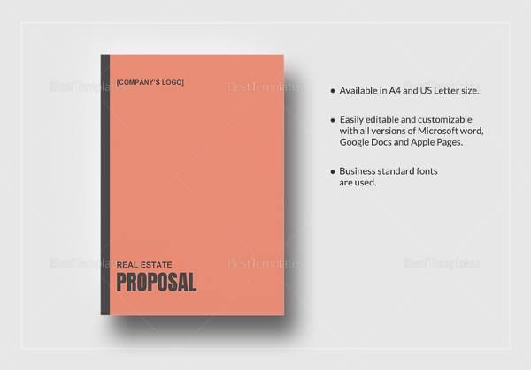 real estate investment proposal template