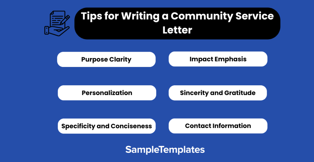 tips for writing a community service letter 1024x530