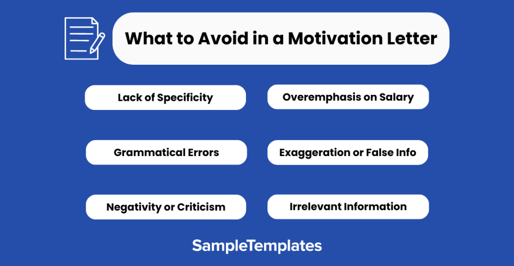 what to avoid in a motivation letter 1024x530