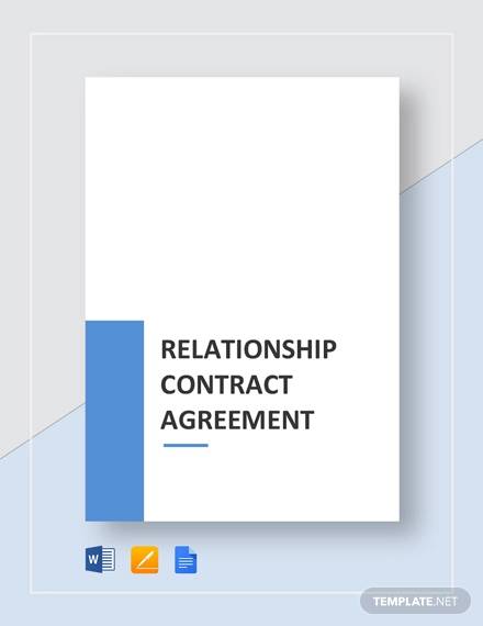 relationship contract agreement