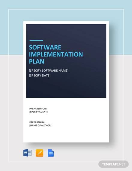 FREE 12  Implementation Plan Templates in PDF MS Word Google Docs